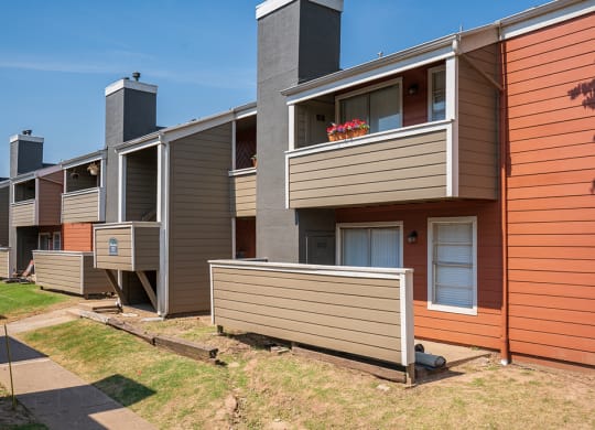 Spacious Exterior Patios and Balconies