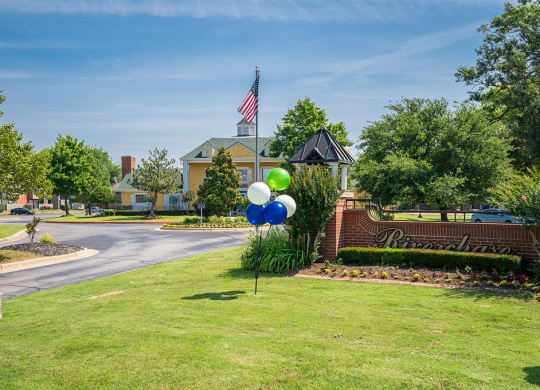 Entrance to Riverchase Apartments