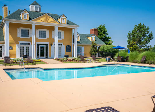 Large Pool Sundeck