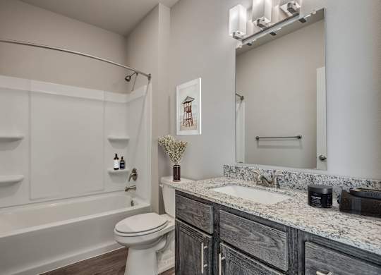 Bathroom with Modern Finishes