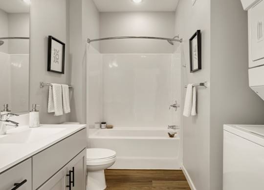 Bathroom with Washer/Dryer