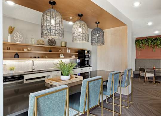 Community Room with Kitchen