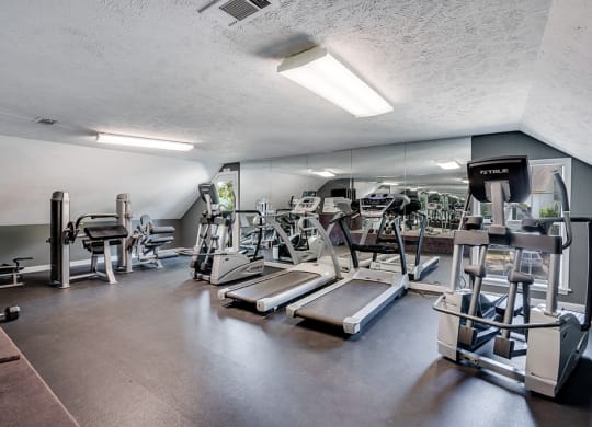 Cardio Equipment in the Fitness Center