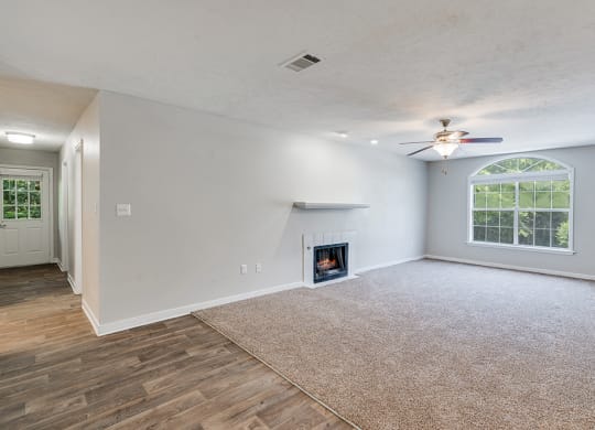 Large Living Room with Fireplace