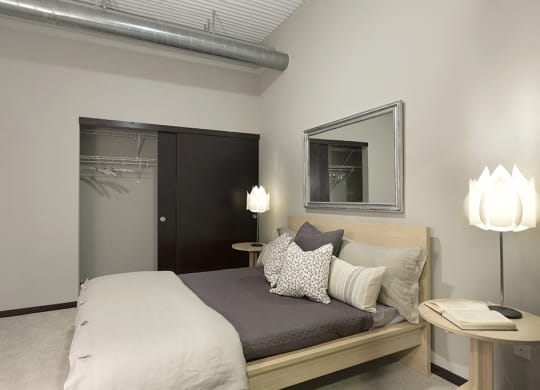 Second Bedroom with Sliding Door Closet