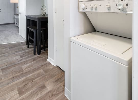 Stacked Washer and Dryer