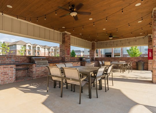 Covered BBQ and Picnic Area