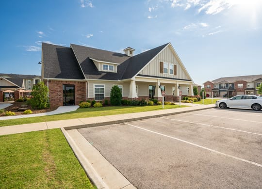 Parking Spaces in Front of Clubhouse