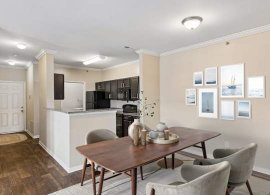 Separate Dining Area with Overhead lighting