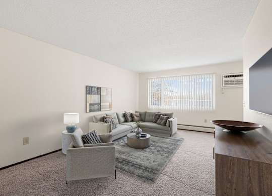 Living Room with Abundant Natural Lighting