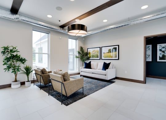 Clubhouse Lobby Lounge Area