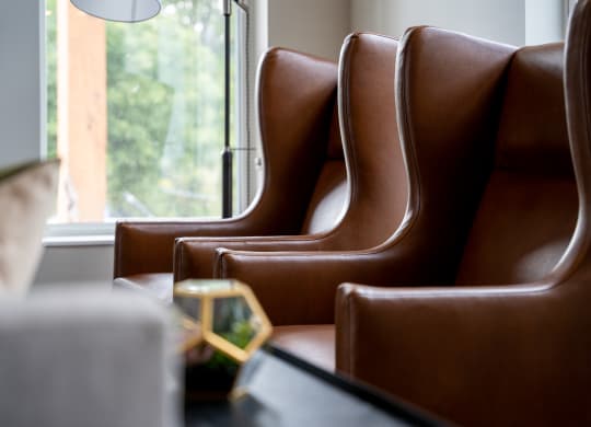 Lounge Seating in the Clubhouse
