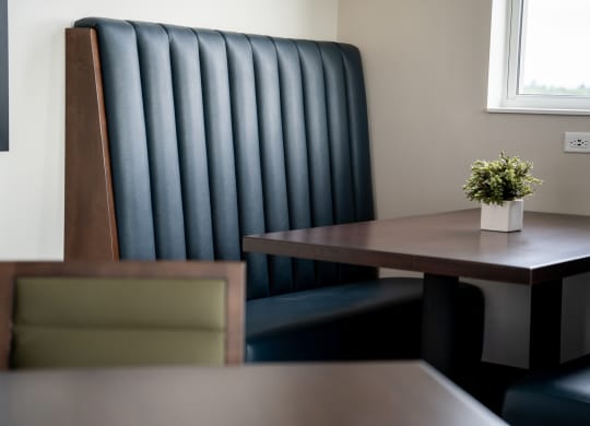 Built-In Booth Seating a