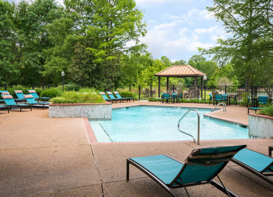 Expansive Pool Sundeck