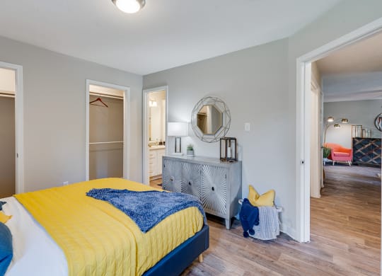 Bedroom with Two Closets and On Suite Bathroom