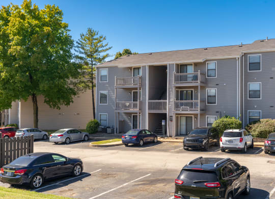 Exterior of an Apartment Building at The Finn