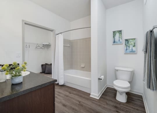 Bathroom with Modern Finishes