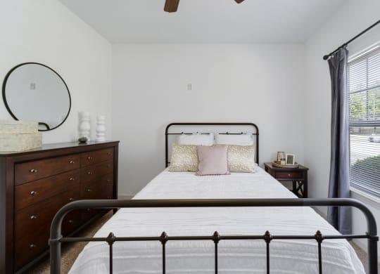 Bedroom with Plush Carpeting