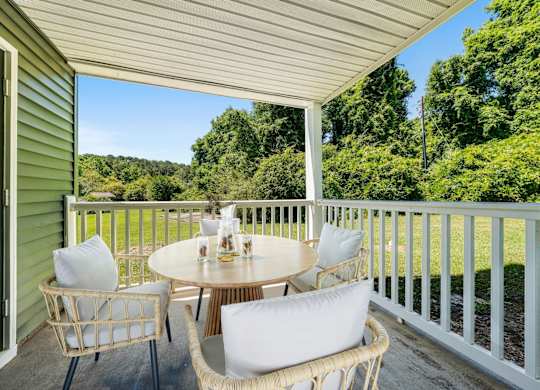 Spacious Patio Area