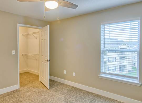 Bedroom With Walk-In Closet