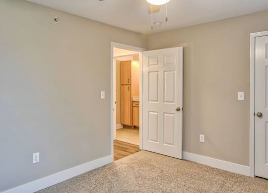 Bedroom with Plush Carpeting