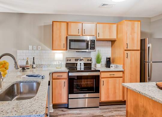 Kitchen with Premium Fixtures and Finishes
