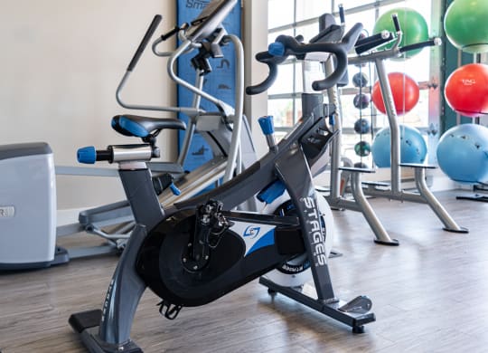 Cardio Equipment At The Fitness Center