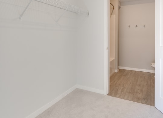 Spacious Closets