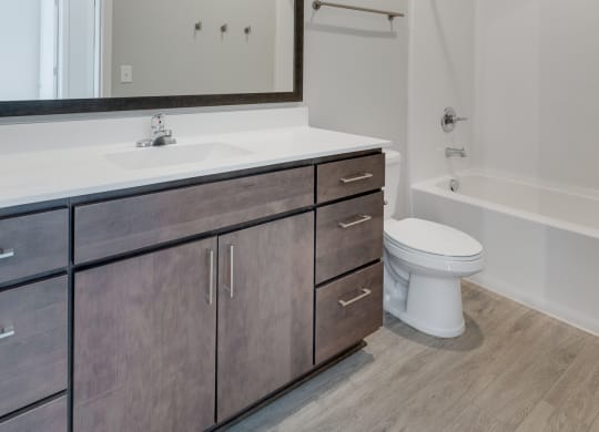 Bathroom with Modern Finishes