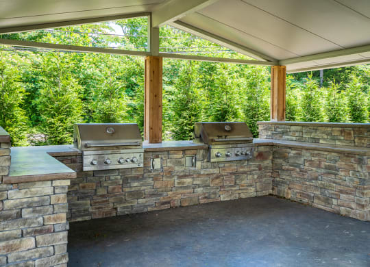 Outdoor BBQ Area