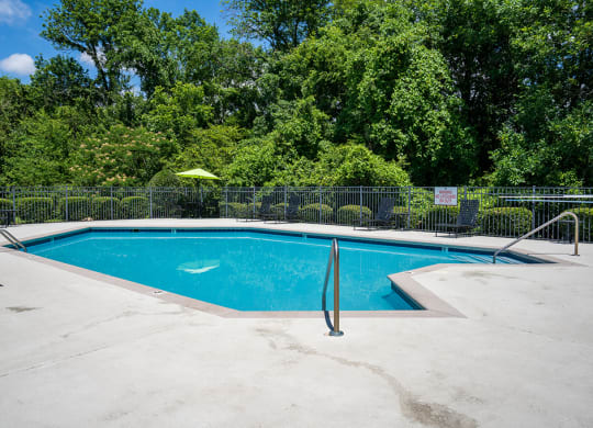 Sparkling Outdoor Pool