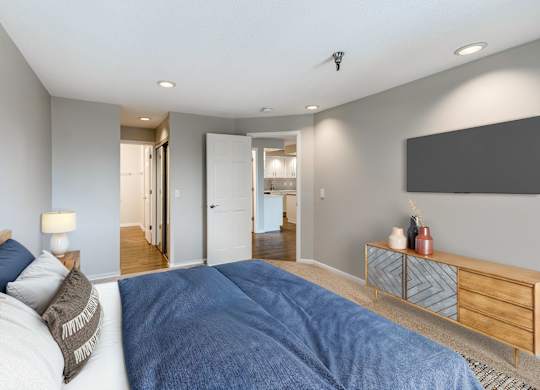 Bedroom with Bathroom Access
