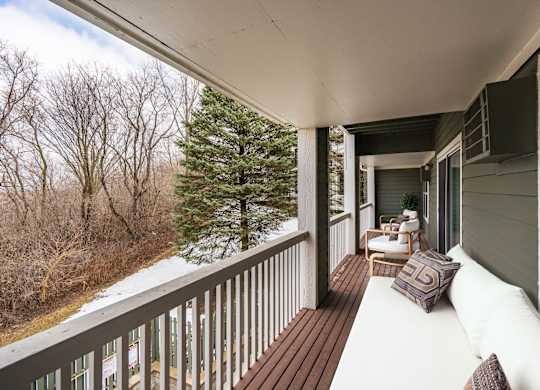 Spacious Balcony Area