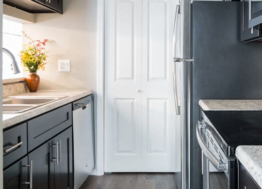 Modern Features and Stainless Steel Appliances and Hardware