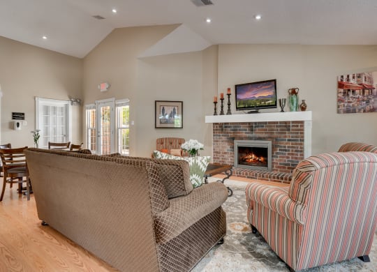 Clubhouse Fireplace Lounge