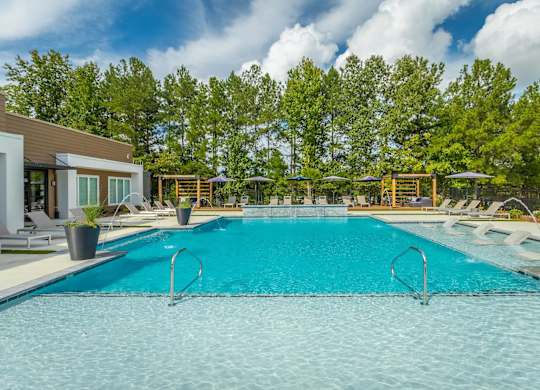 Outdoor Pool with Sundeck