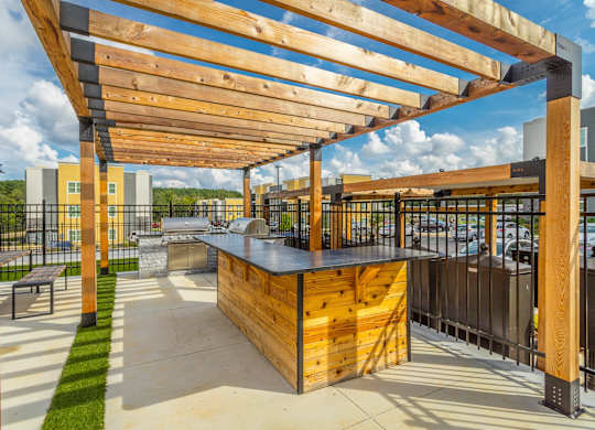 Outdoor Kitchen Area