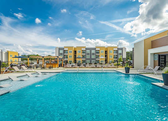 Outdoor Pool with Sundeck