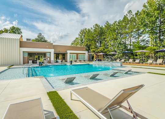 Outdoor Pool with Sundeck