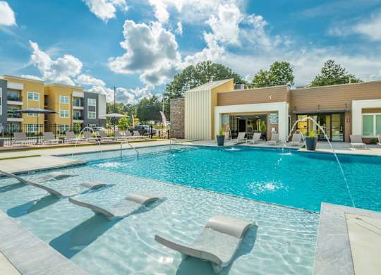 Outdoor Pool with Sundeck