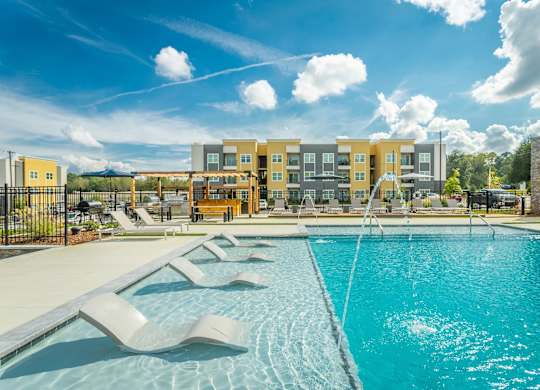 Outdoor Pool with Sundeck