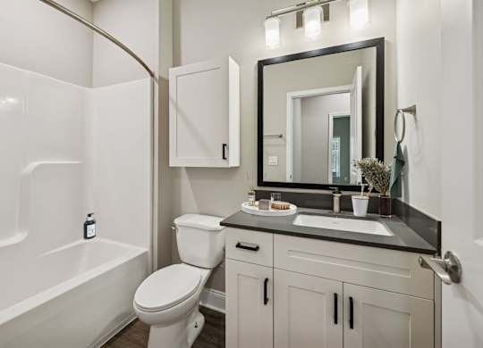 Bathroom with Modern Finishes