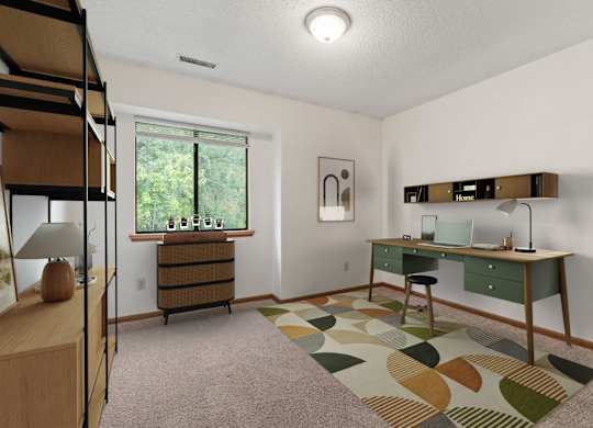 Office Space with Carpet