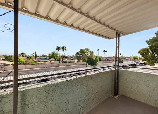 2x2 Patio at Villa Toscana Apartments in Phoenix Arizona