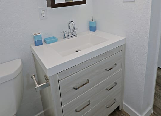 Bathroom 1 x 1 at Arcadia Lofts in Phoenix AZ Nov 2020