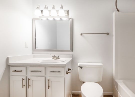 bathroom at Blue Agave Villas in Rio Rancho New Mexico June 2023