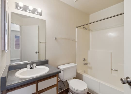 Bathroom at Kingman Station Apartments
