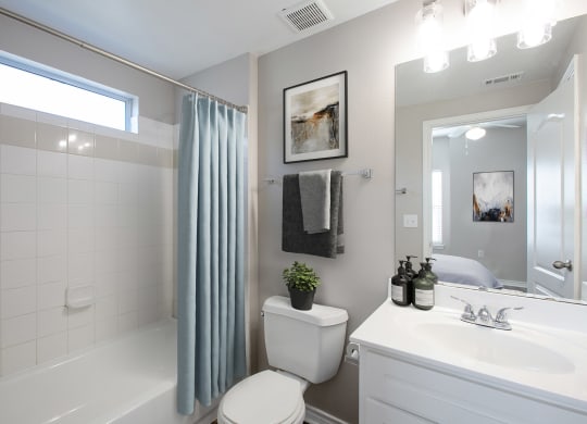 Bathroom at Links at Forest Creek in Round Rock Texas near Austin