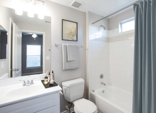 Bathroom at Links at Forest Creek in Round Rock Texas near Austin
