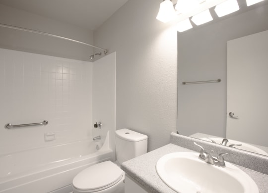 Bathroom at Orange Tree Village Apartments in Tucson AZ